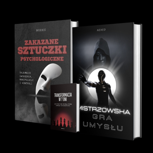 Zakazane Sztuczki Psychologiczne + Mistrzowska Gra Umysłu + Transformacja + Kurs Celów + Złota Lista